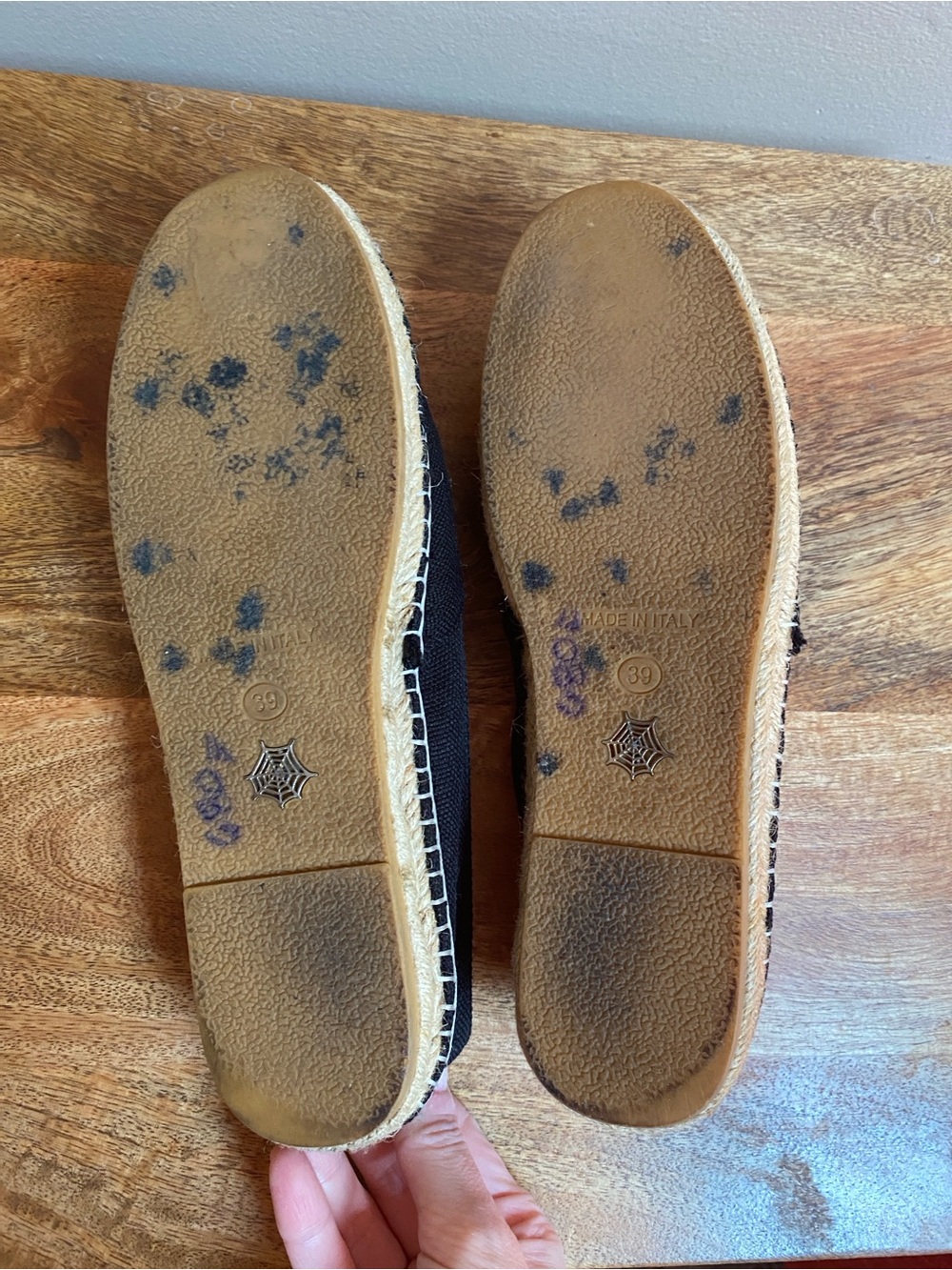 Charlotte Olympia Black Kitty Cat Face Flats Espadrilles Shoes Canvas - Picture 12 of 13